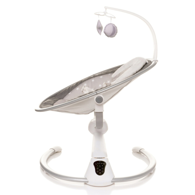 Кресла-качалки - Кресло-качалка 4Baby Grace светло-серая (4GR01)#3