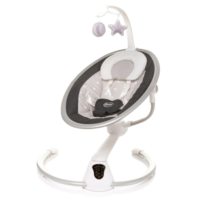 Кресла-качалки - Кресло-качалка 4Baby Grace темно-серая (4GR02)#2