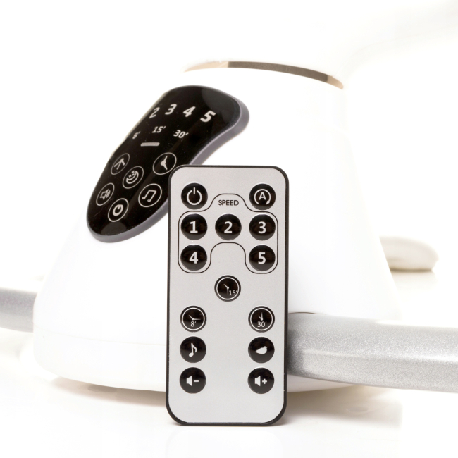 Кресла-качалки - Кресло-качалка 4Baby Grace темно-серая (4GR02)#4