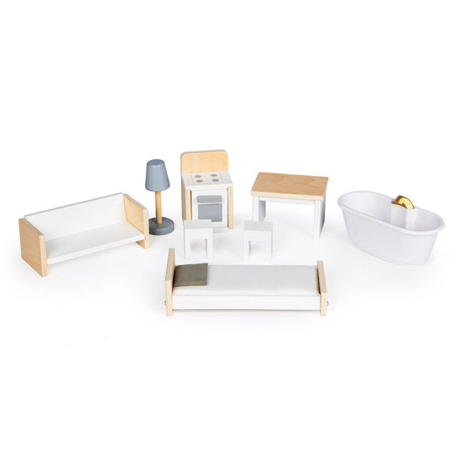 Мебель и домики - Кукольный домик Ecotoys Grace (8210)#3