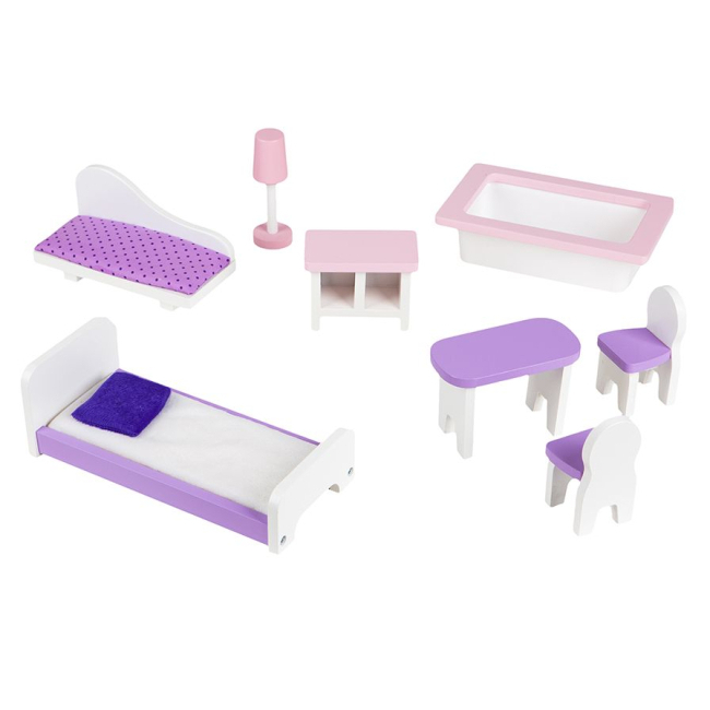 Мебель и домики - Кукольный домик Ecotoys Ягодная резиденция (4121)#3