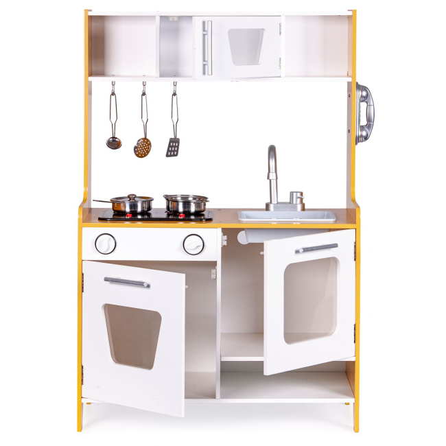 Дитячі кухні та побутова техніка - Ігровий набір Ecotoys Дерев'яна кухня (PLK534)#2