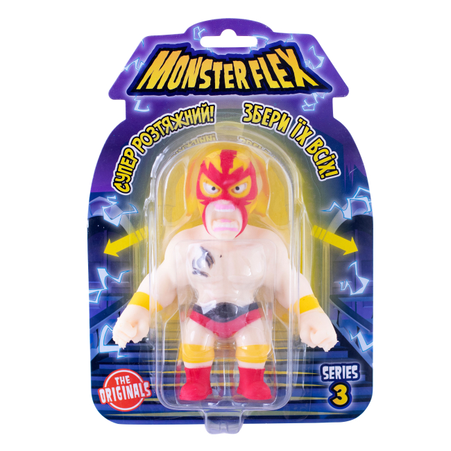 Антистрес іграшки - Стретч-антистрес Monster Flex Серія 3 Борець (90011/90011-3)#2
