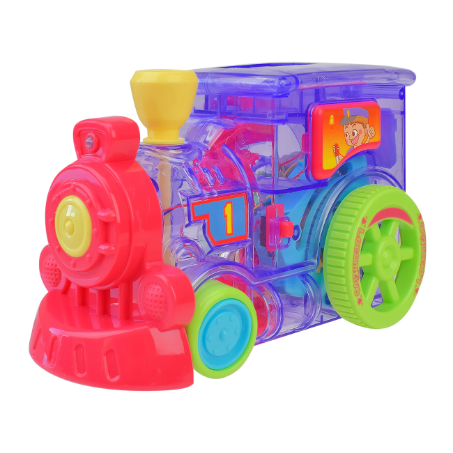 Настольные игры - Игровой набор Shantou Jinxing Домино с паровозиком (GP2150)#4