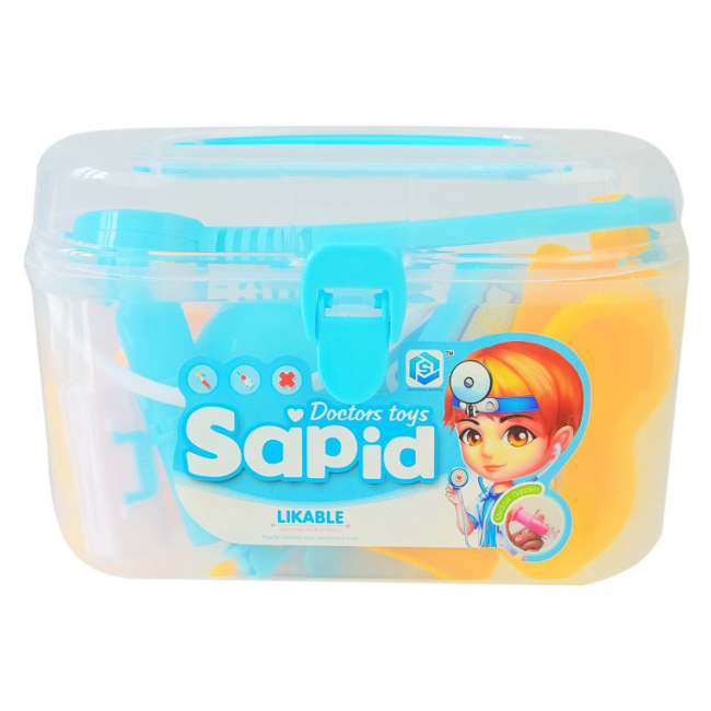 Наборы профессий - Игровой набор Shantou Jinxing Sapid Набор врача голубой (3366-64)#2