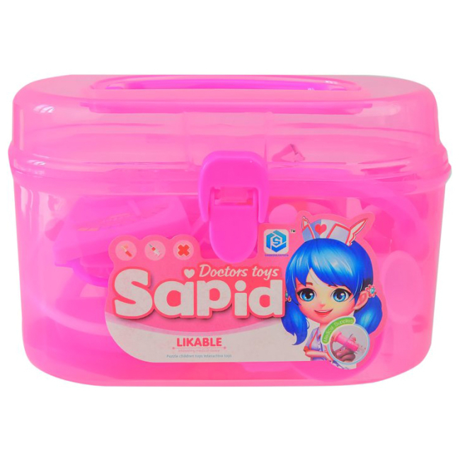 Наборы профессий - Игровой набор Shantou Jinxing Sapid Набор врача розовый (3366-65)#2