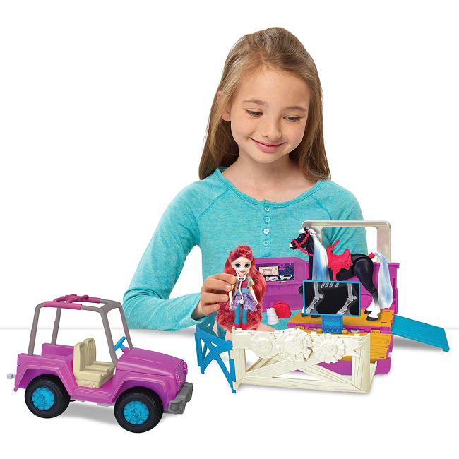 Ляльки - Ігровий набір Winner's stable Deluxe vet trailer 2 в 1 (53190)#4