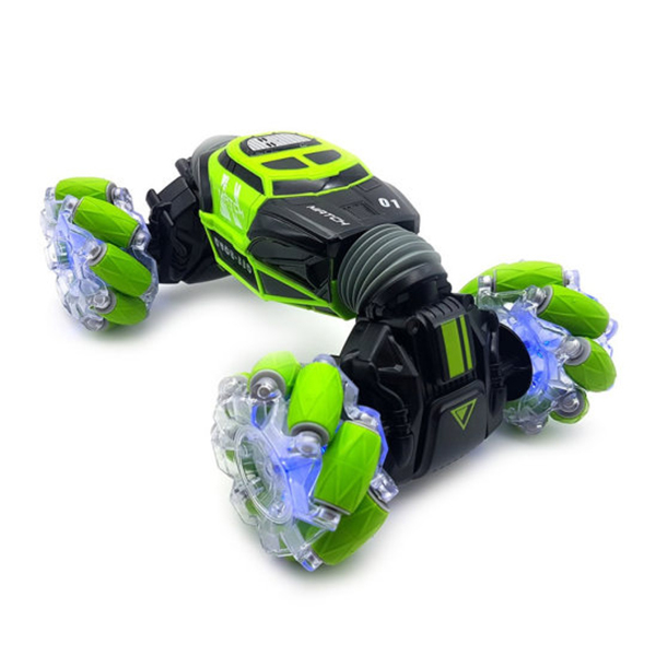 Радіокеровані моделі - Машинка Shantou Jinxing Skid ding Перевертень-всюдихід зелена (UD2196A/1)#2