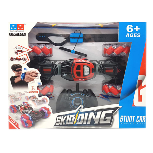Радіокеровані моделі - Машинка Shantou Jinxing Skid ding Перевертень-всюдихід червона (UD2196A/3)#4