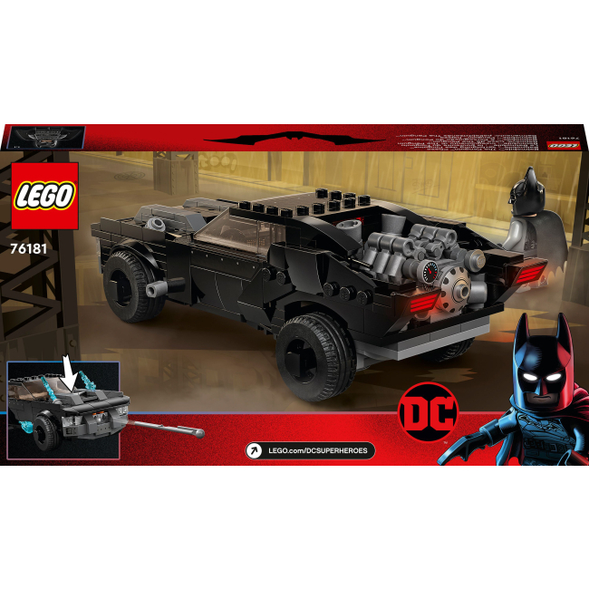 Конструкторы LEGO - Конструктор LEGO Super heroes DC Batman Бэтмобиль: погоня за Пингвином (76181)#3