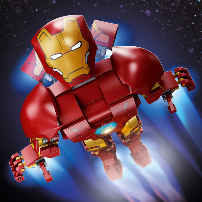Конструктори LEGO - Конструктор LEGO Super Heroes Marvel Фігурка Залізної людини (76206)#4