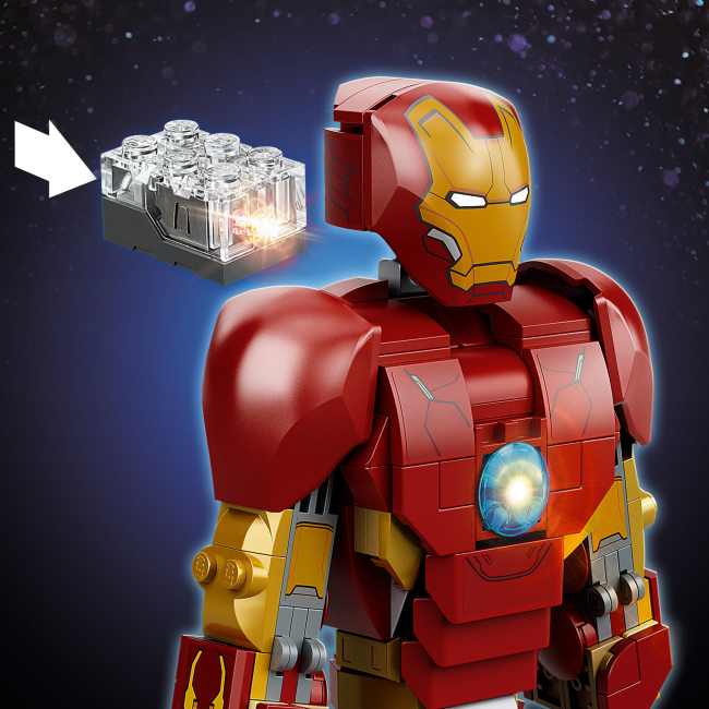 Конструктори LEGO - Конструктор LEGO Super Heroes Marvel Фігурка Залізної людини (76206)#5