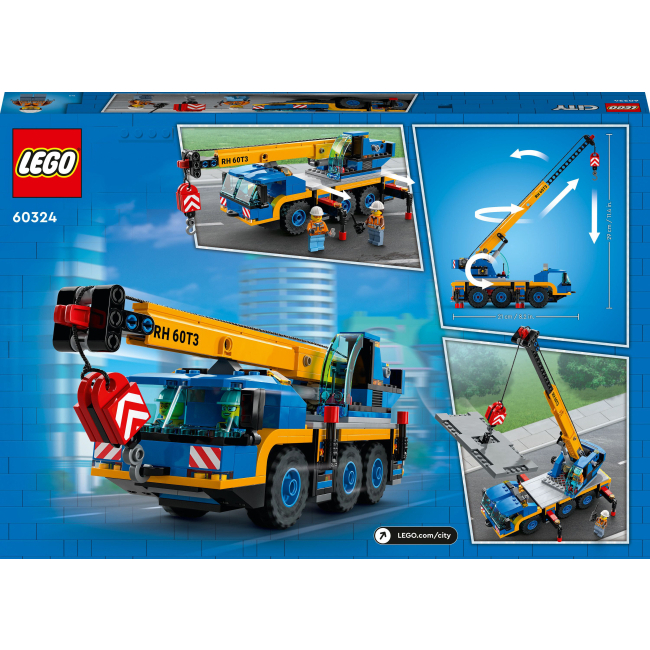 Конструктори LEGO - Конструктор LEGO City Пересувний кран (60324)#3