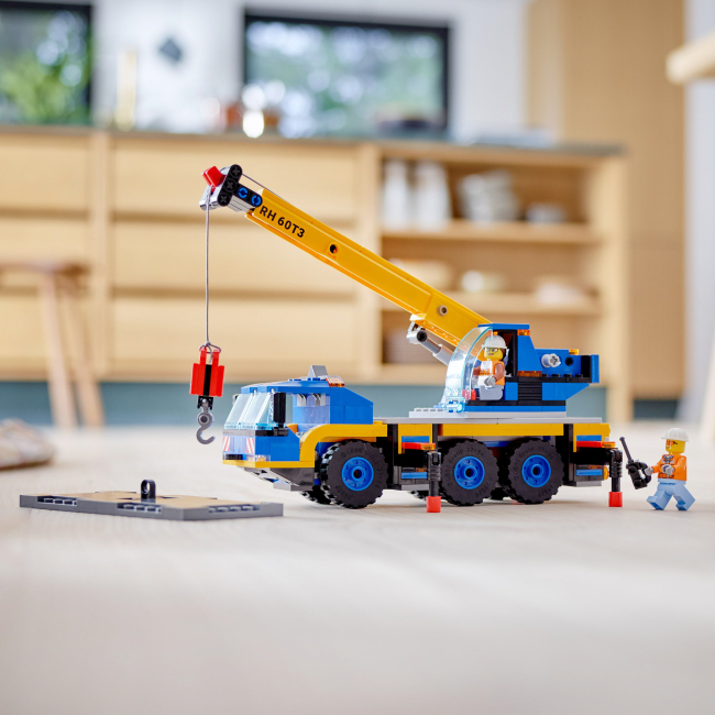 Конструктори LEGO - Конструктор LEGO City Пересувний кран (60324)#4
