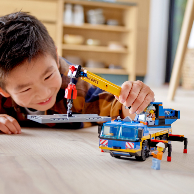 Конструктори LEGO - Конструктор LEGO City Пересувний кран (60324)#5