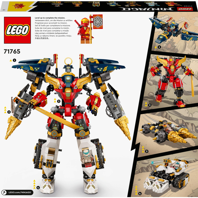Конструкторы LEGO - Конструктор LEGO NINJAGO Ультракомборобот ниндзя (71765)#3