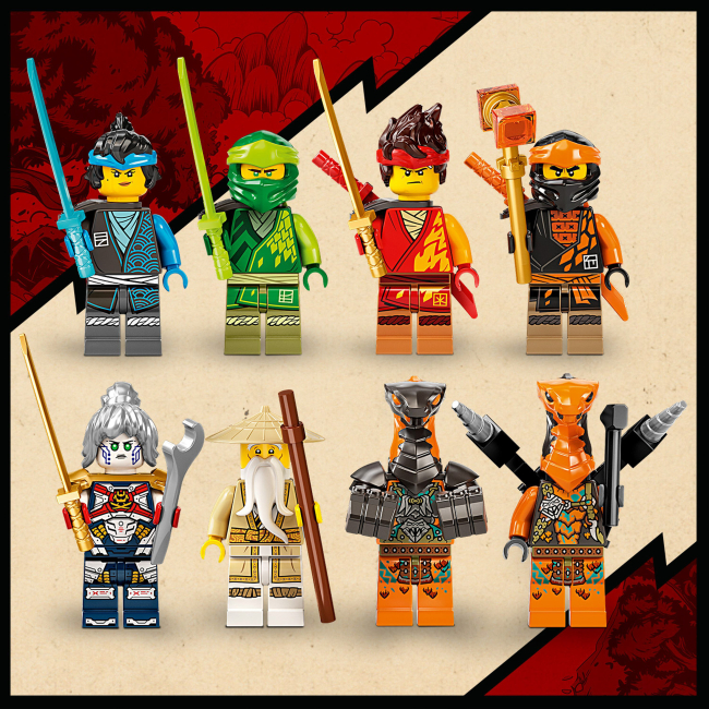 Конструктори LEGO - Конструктор LEGO NINJAGO Храм-додзьо ніндзя (71767)#4