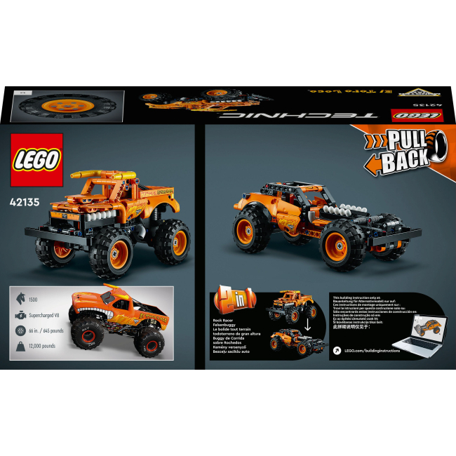 Конструктори LEGO - Конструктор LEGO Technic Monster Jam El Toro Loco (42135)#3