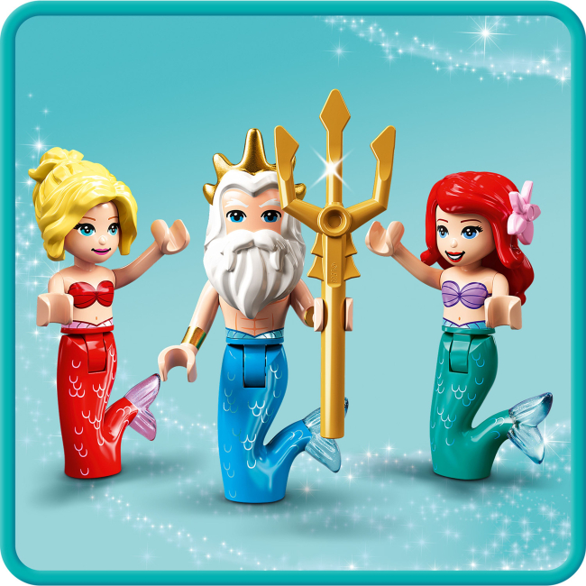 Конструктори LEGO - Конструктор LEGO Disney Princess Підводний палац Аріель (43207)#4