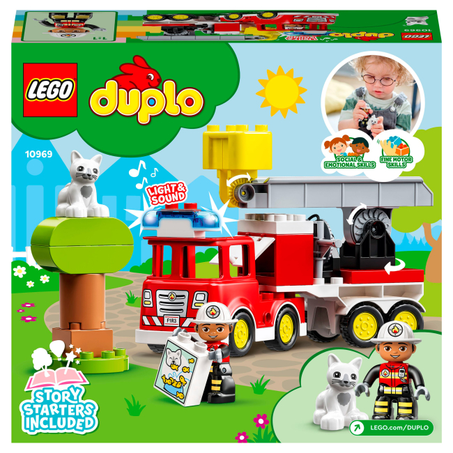 Конструкторы LEGO - Конструктор LEGO DUPLO Рескью Пожарная машина (10969)#3