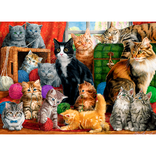 Пазли - Пазл Trefl Зустріч котиків (10555)#2