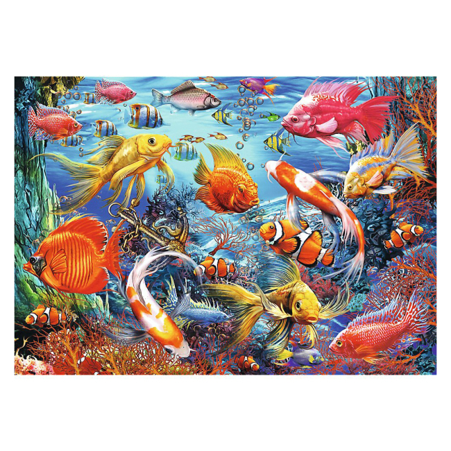 Пазлы - Пазл Trefl Hidden shapes Подводный мир 1060 элементов (10676)#2