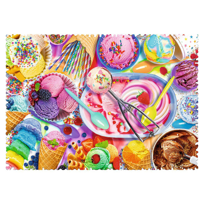 Пазлы - Пазл Trefl Crazy shapes Сладкие мечты 600 элементов (11119)#2