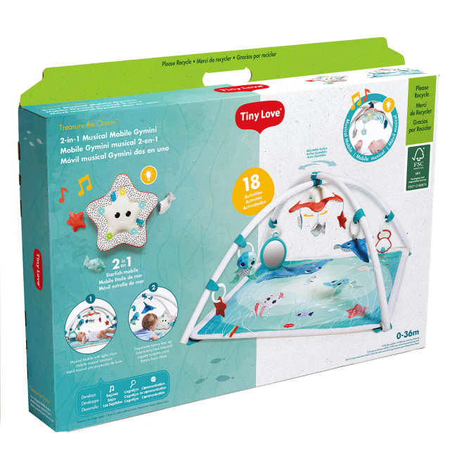 Развивающие коврики - Развивающий коврик Tiny Love Океан с дугами (1207006830)#4