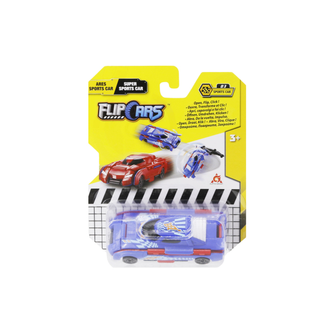 Автомоделі - Автомодель Flip Cars Спорткари Арес і Супер 2 в 1 (EU463875B-03)#3