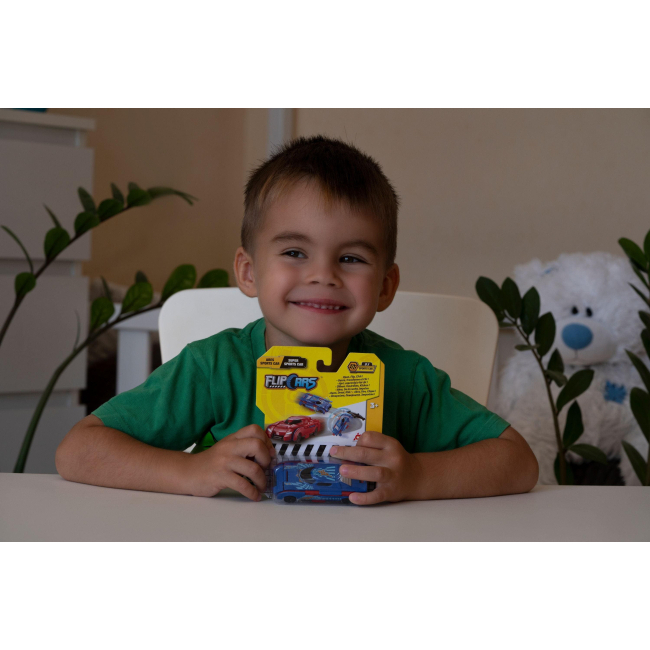 Автомоделі - Автомодель Flip Cars Спорткари Арес і Супер 2 в 1 (EU463875B-03)#6