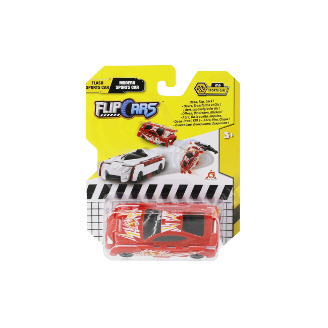 Автомоделі - Автомодель Flip Cars Спорткари блискавка і сучасний 2 в 1 (EU463875B-06)#3
