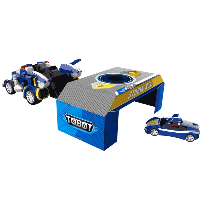 Трансформеры - Робот-трансформер Tobot Детективы галактики Сторм Джо (301107)#4