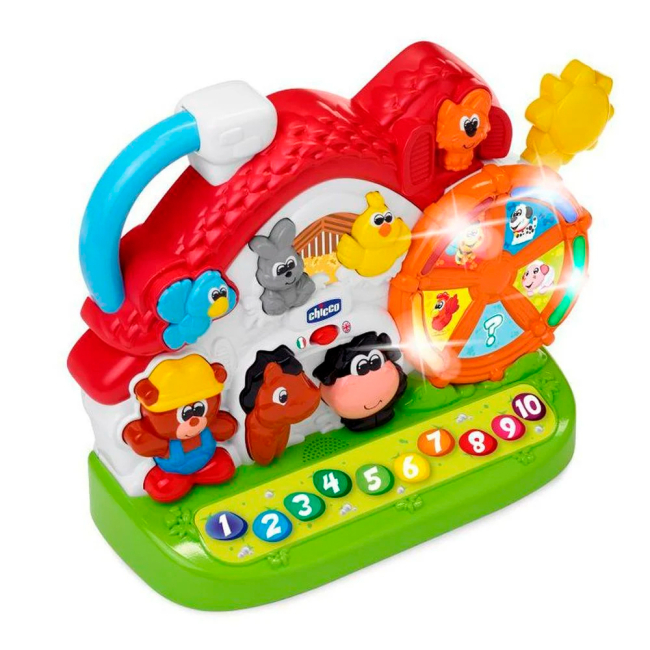 Развивающие игрушки - Интерактивная игрушка Chicco Ферма (09604.00.18)#3