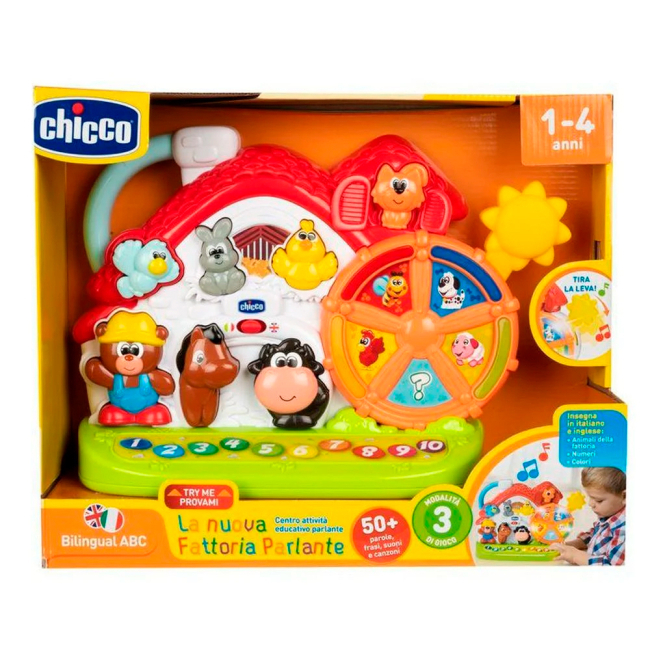 Развивающие игрушки - Интерактивная игрушка Chicco Ферма (09604.00.18)#4