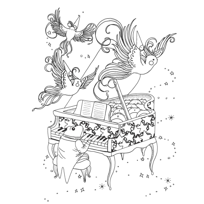 Товары для рисования - Книга-раскраска «Почти миллион вошебняшек» Лулу Майо (9786177853908)#2