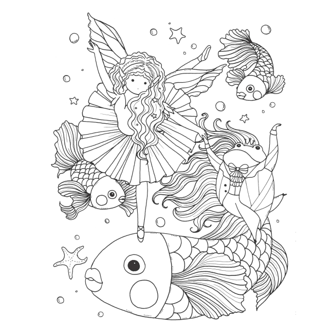 Товары для рисования - Книга-раскраска «Почти миллион вошебняшек» Лулу Майо (9786177853908)#5