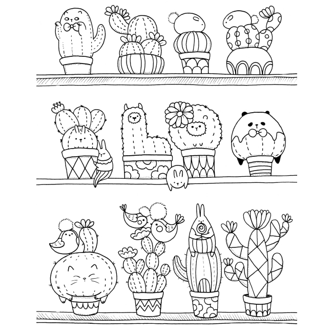 Товары для рисования - Книга-раскраска «Почти миллион гарнюсиков» Лулу Майо (9786177853793)#2