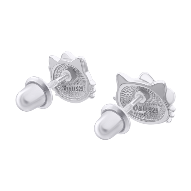 Сережки UmaUmi Pets Кіті-котик рожеві (0010000017052)#2