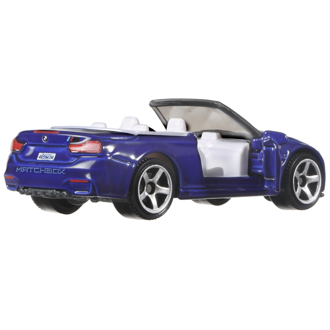 Автомодели - Автомодель Matchbox Moving parts 2020 BMW M4 Кабриолет (FWD28/GWB45)#2