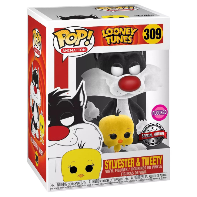 Фигурки персонажей - Фигурка Funko Pор Looney Tunes Сильвестр и Твитти (46978)#2