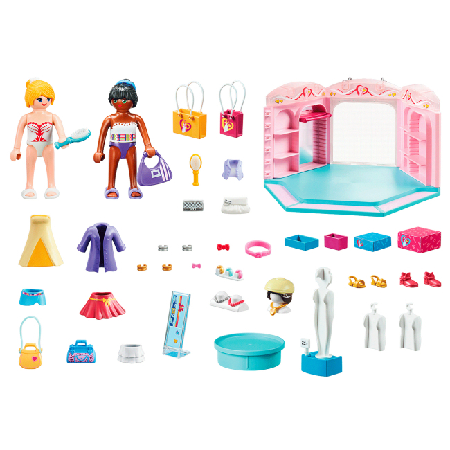 Конструктори з унікальними деталями - Конструктор Playmobil City life Модний магазин (70591)#2