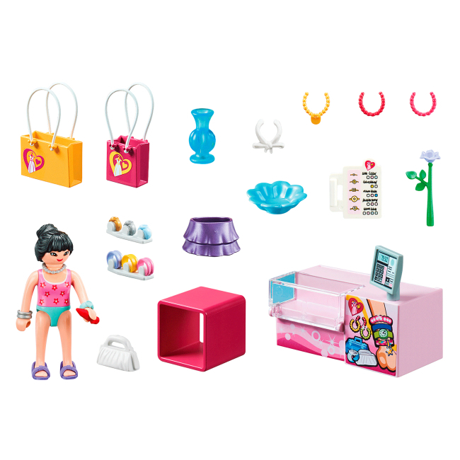 Конструкторы с уникальными деталями - Конструктор Playmobil City life Модные аксессуары (70594)#2