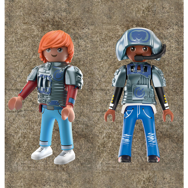 Конструкторы с уникальными деталями - Конструктор Playmobil Dino rise Спинозавр: двойная защитная сила (70625)#4