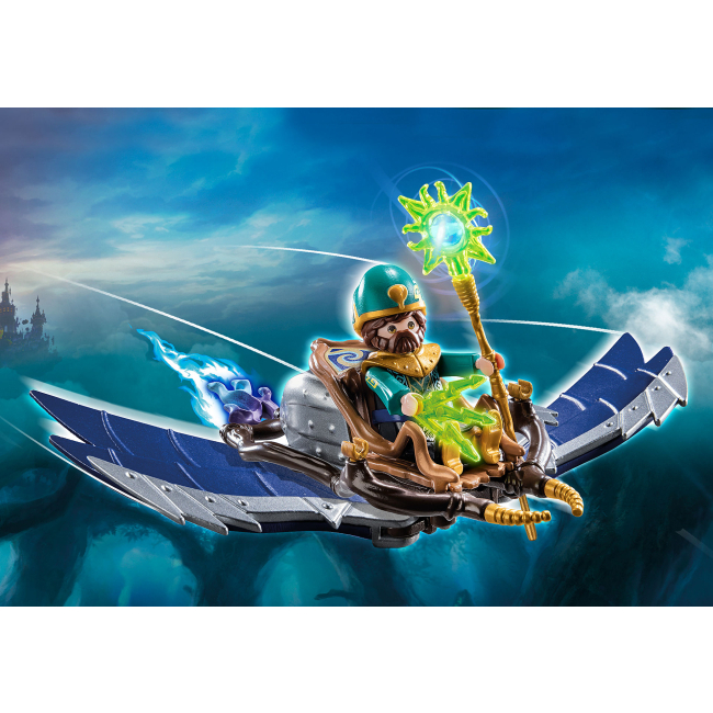 Конструкторы с уникальными деталями - Конструктор Playmobil Novelmore Фиолетовая долина Воздушный волшебник (70749)#3