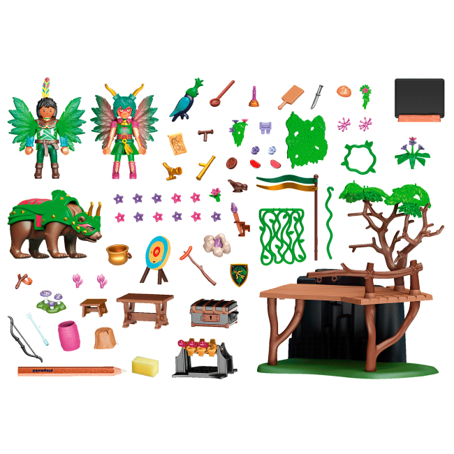 Конструктори з унікальними деталями - Конструктор Playmobil Ayuma Тренувальний табір (70805)#2