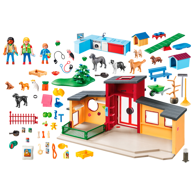 Конструктор Playmobil City life Отель «Маленькие лапки» для домашних животных (9275)#2
