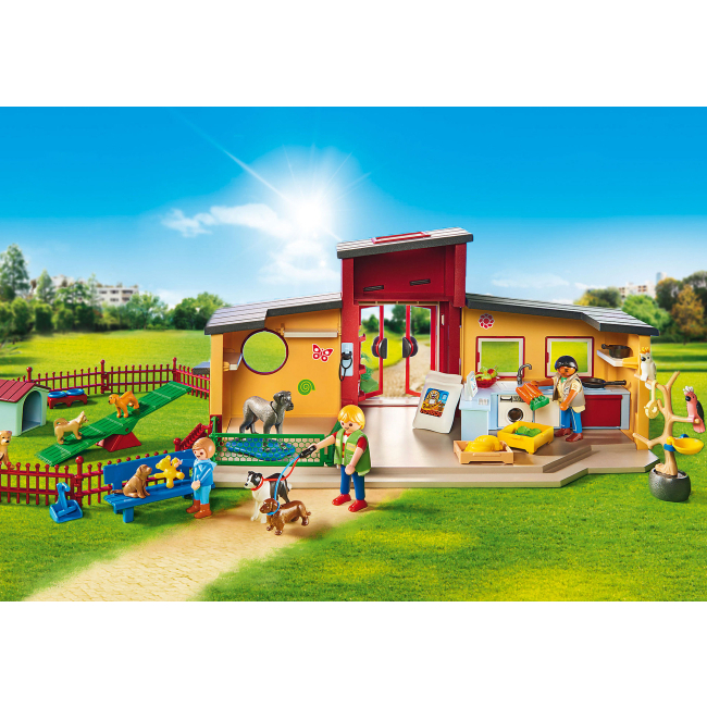 Конструктор Playmobil City life Отель «Маленькие лапки» для домашних животных (9275)#3