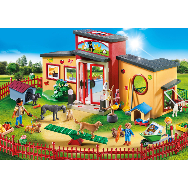 Конструктор Playmobil City life Отель «Маленькие лапки» для домашних животных (9275)#4