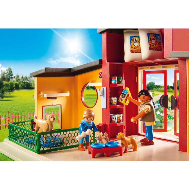 Конструктор Playmobil City life Отель «Маленькие лапки» для домашних животных (9275)#5