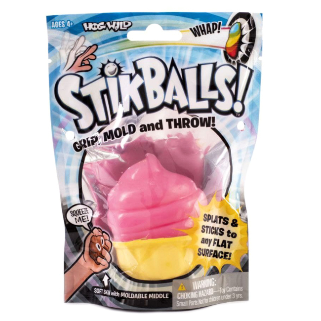 Антистрес іграшки - Іграшка Stikballs Липунчик Тістечко (53436)#2